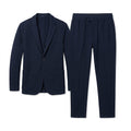 Navy Knit Smart Casual Set