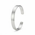 Minimalist Silver Cuff Bracelet